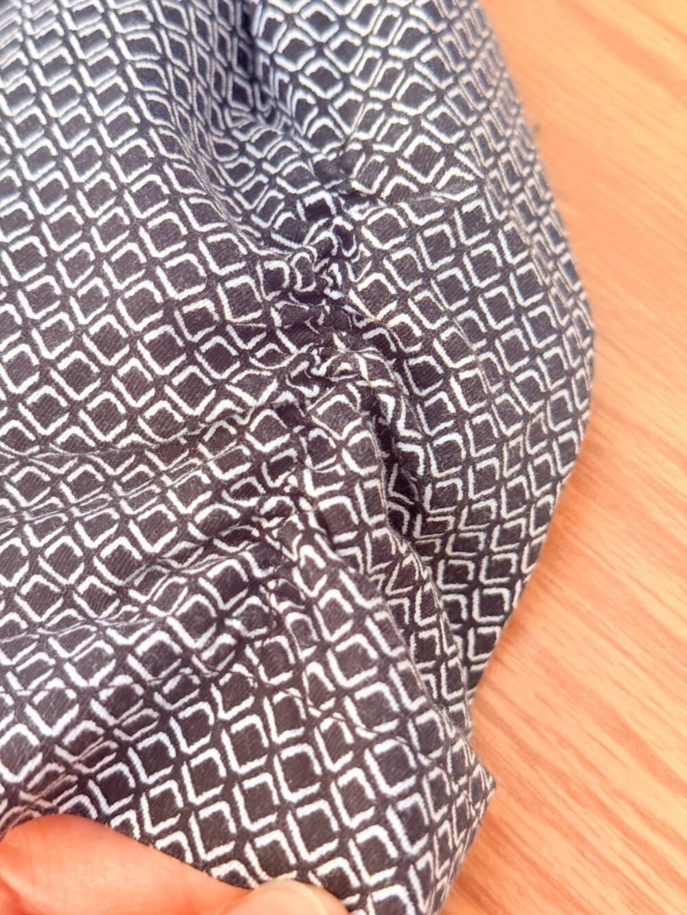 Chico's Black/White Print 3/4 Sleeve Jacket Womens Size 2 (12-14) Officecore CEO - Picture 5 of 12